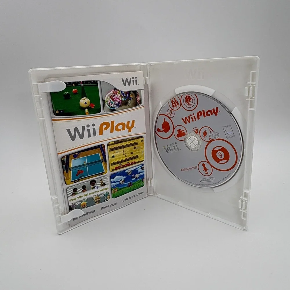 Wii Play Nintendo Wii Game Complete with Case and Manual RVL-P-RHAE-USZ